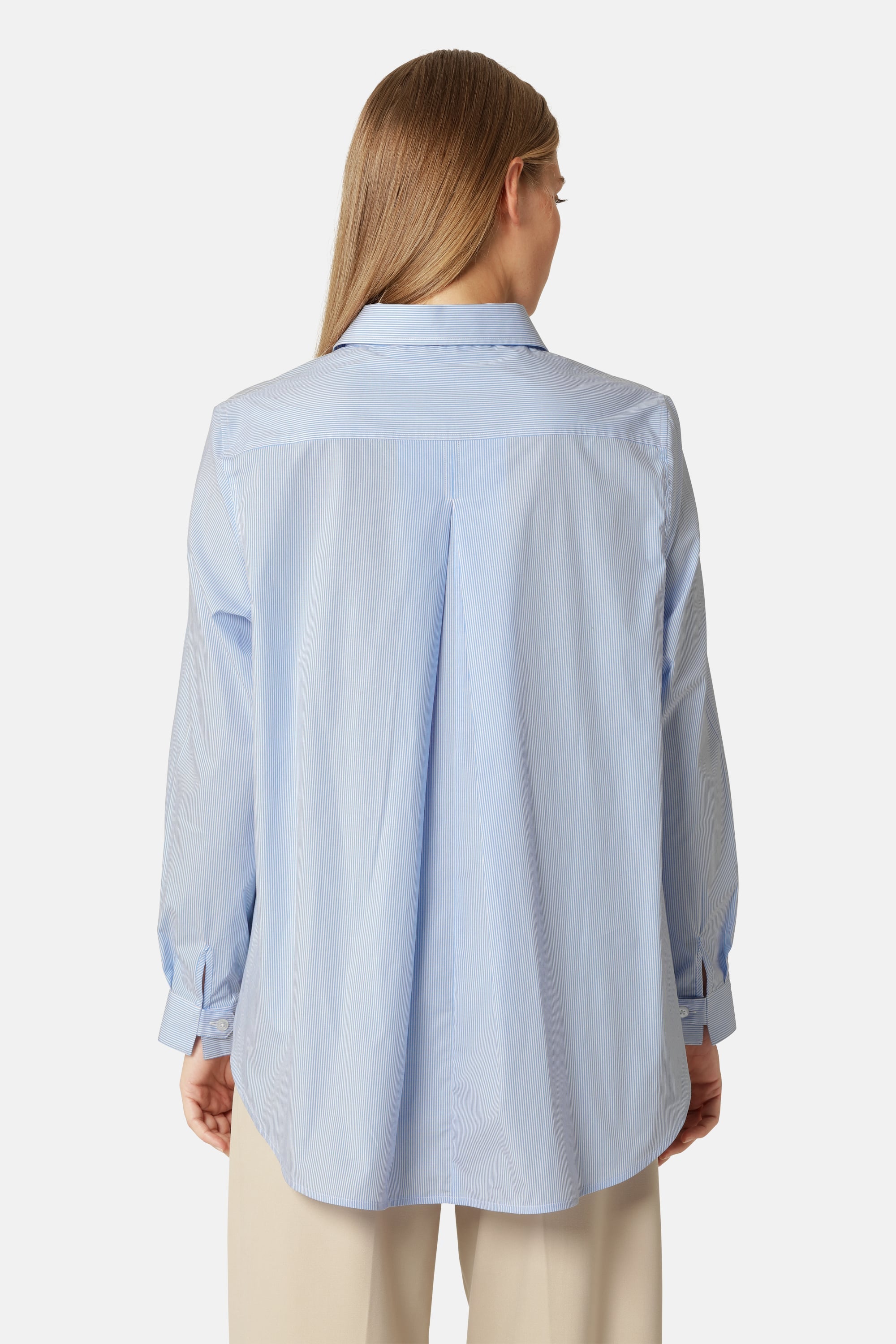 Chemise Dos Flottant Rayures - Heather